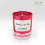 Librairie musulmane - Bougie rose et musc – Karamat