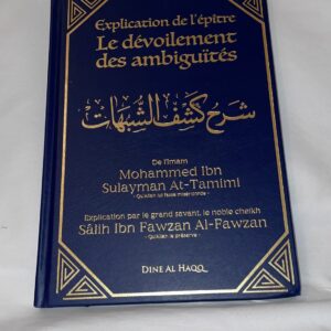 Explication de l'épitre: le dévoilement des ambiguïtés