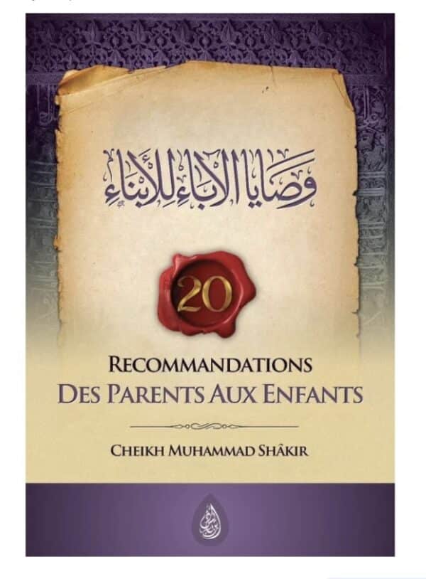 recommandations des parents aux enfants